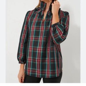 Tuckernuck Highland Tartan Bouvier Blouse XXL. Worn twice. $75